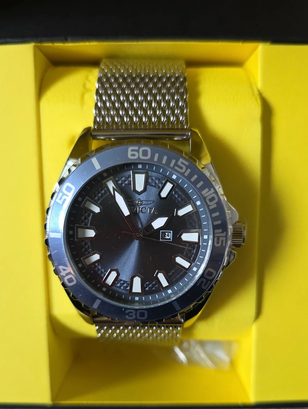 558.  Invicta Pro Diver Velaforge Men's Watch - 46mm. Steel (46901)